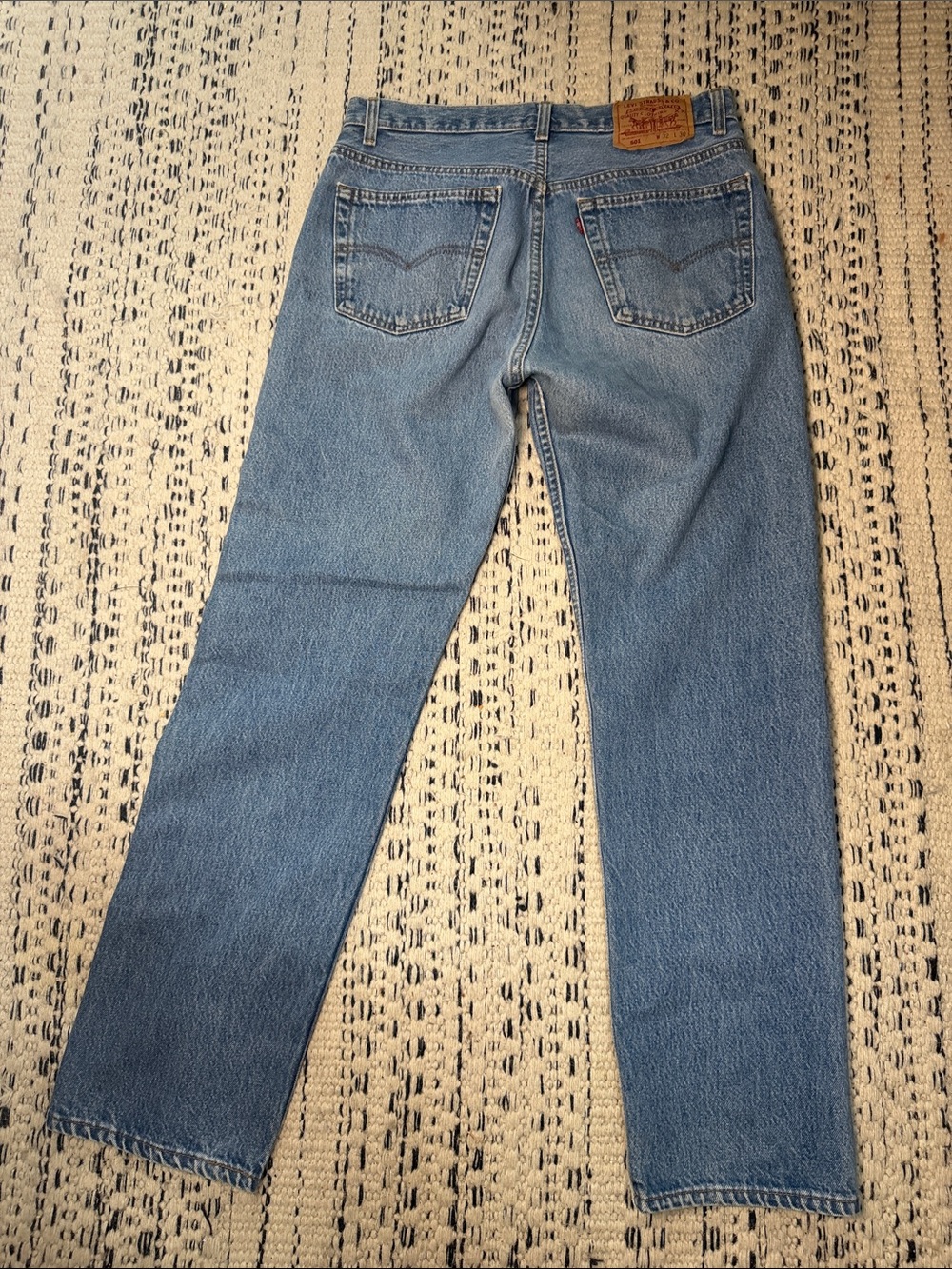 VTG Levis 501 Jeans Mens Blue Selvedge Made in USA size 32x30 perfect condition